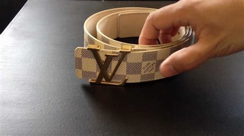 louis vuitton belt white fake|genuine louis vuitton belt.